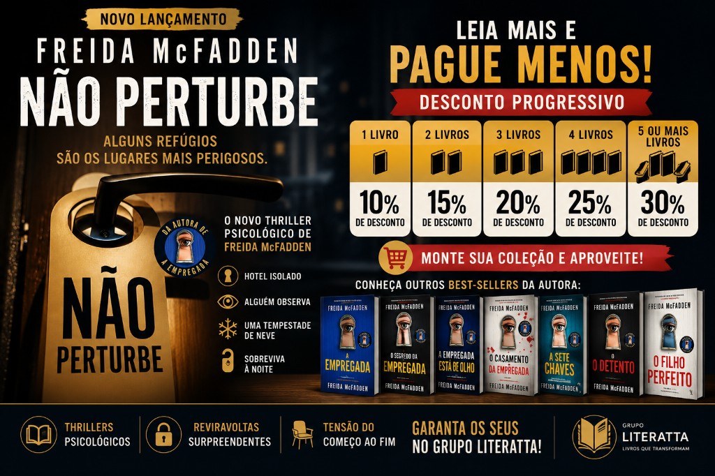 Não Perturbe: o novo thriller de Freida McFadden que promete prender o leitor até a última página