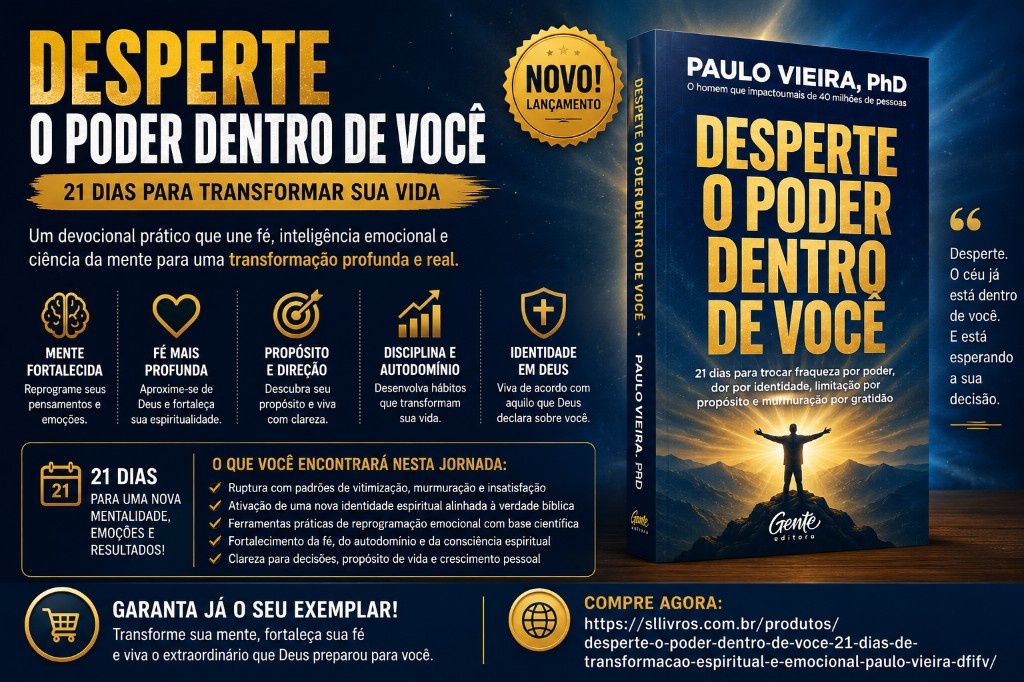 Desperte o Poder Dentro de Você: 21 dias para transformar sua mente, fortalecer sua fé e mudar sua vida