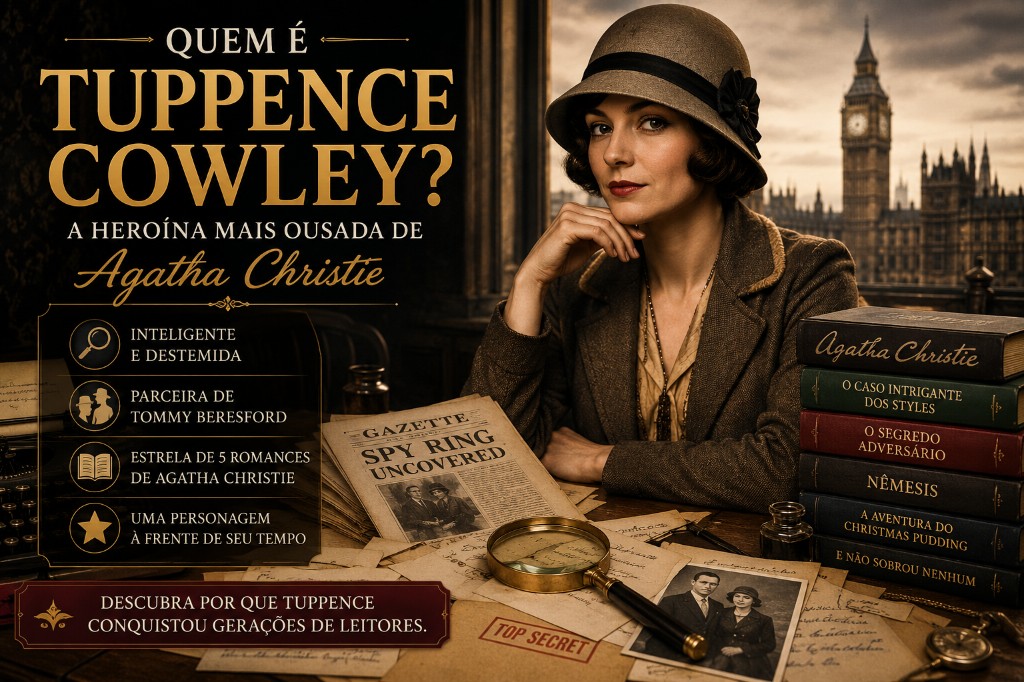 Quem é Prudence "Tuppence" Cowley? A Heroína Mais Ousada de Agatha Christie