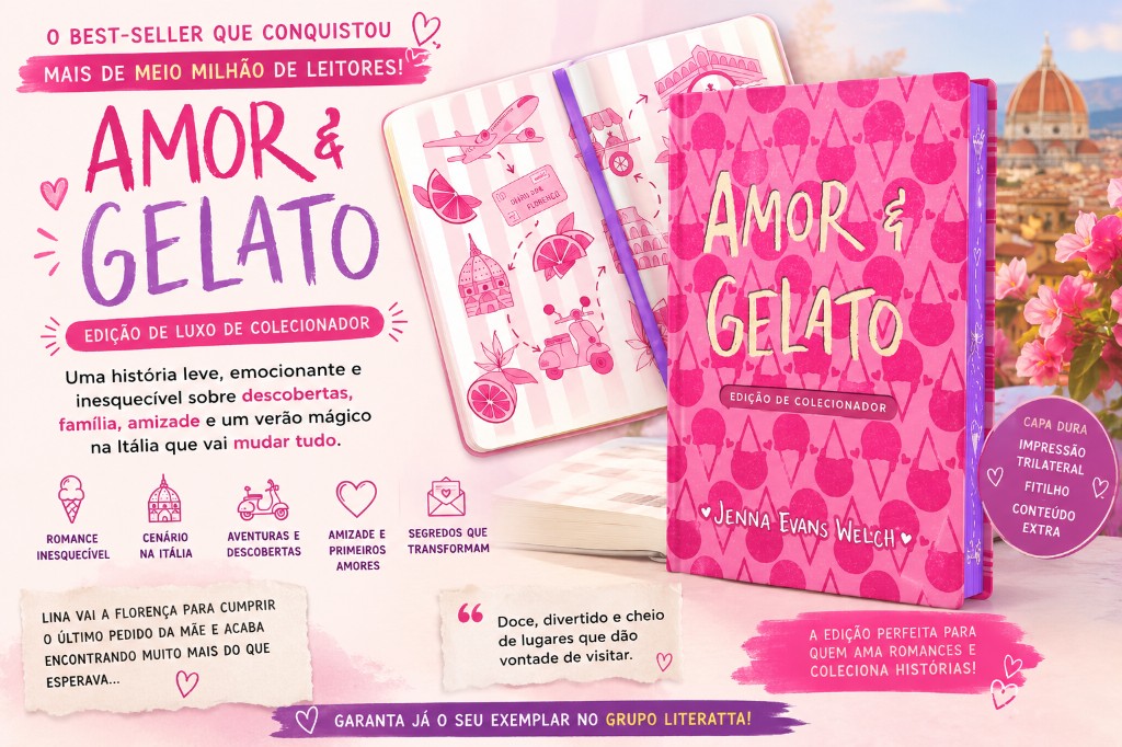 Amor & Gelato: por que o romance que conquistou mais de meio milhão de leitores ganhou uma edição de luxo?