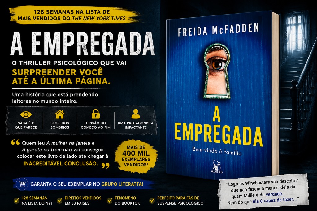 A Empregada: o thriller psicológico que virou obsessão entre leitores no mundo inteiro