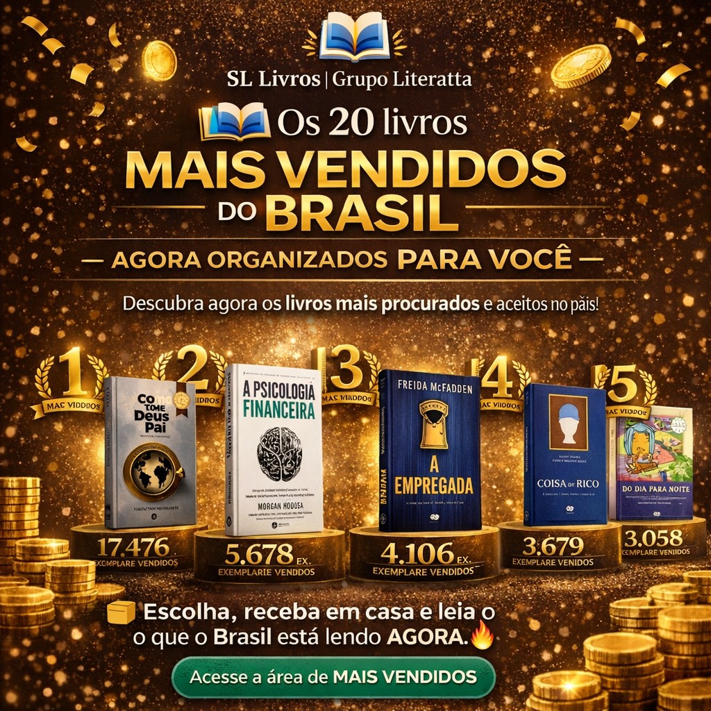 📈 Os Livros Mais Vendidos Que Estão Dominando o Brasil — Atualizado Agora!