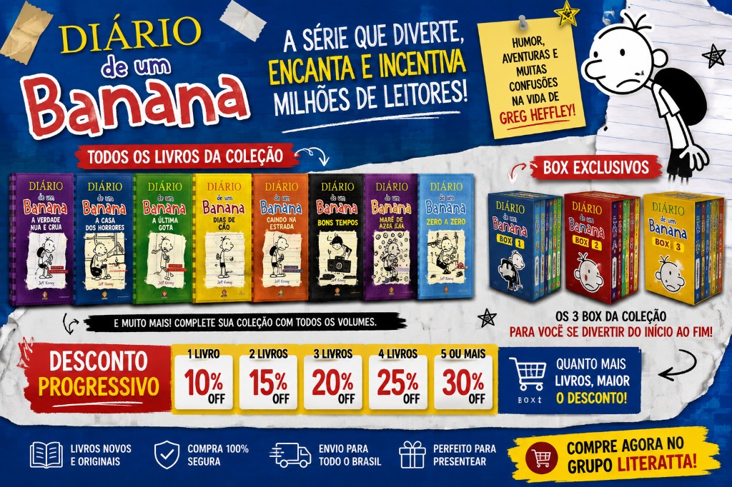 Diário de um Banana: Conheça Todos os Livros da Série que Conquistou Milhões de Leitores