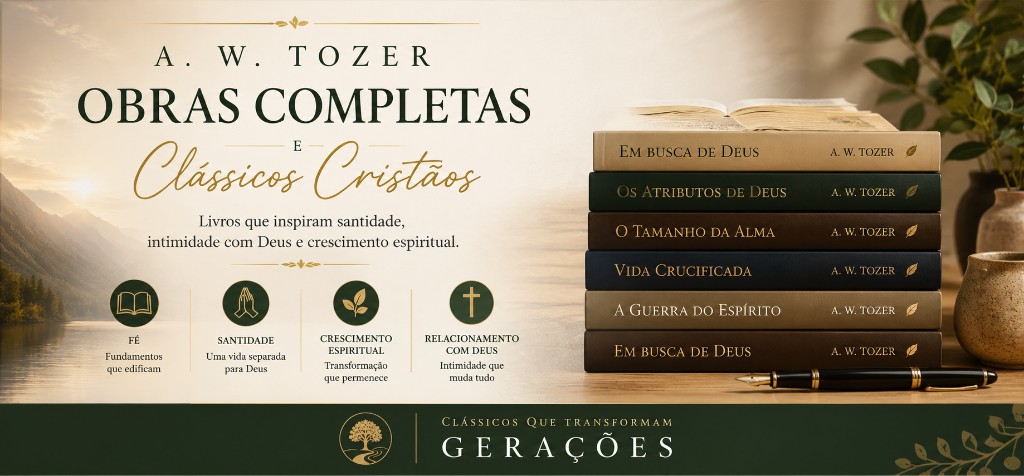 Quem foi A. W. Tozer e por que seus livros continuam transformando vidas?