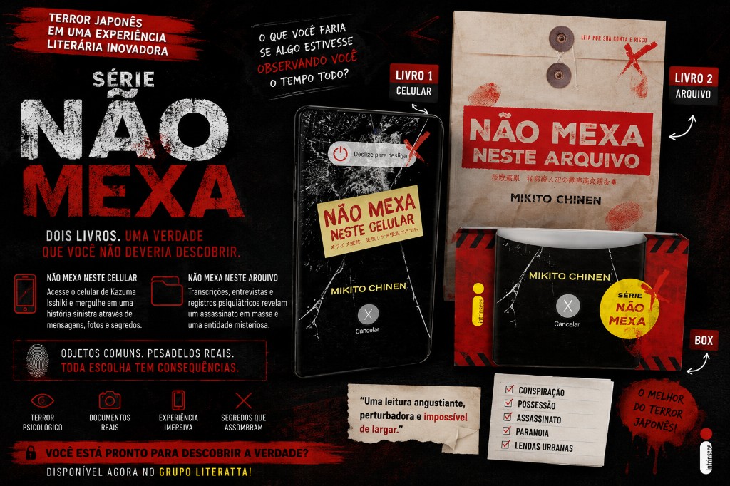 Série Não Mexa: o terror japonês que transforma objetos comuns em pesadelos