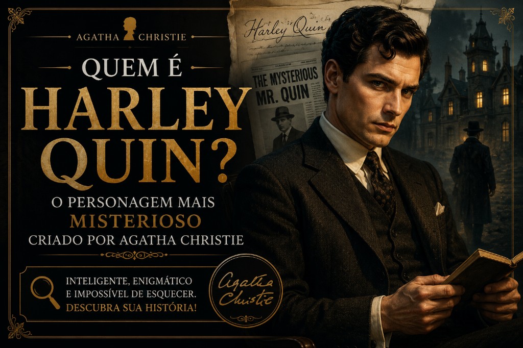 Quem é Harley Quin? O Personagem Mais Misterioso Criado por Agatha Christie