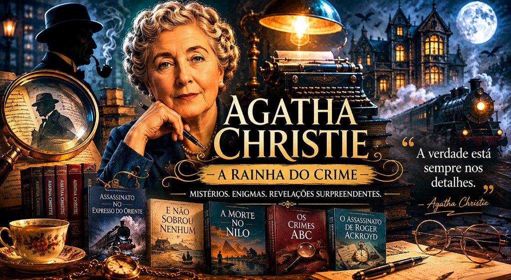 Agatha Christie: A Rainha do Crime que Continua Conquistando Leitores em 2026