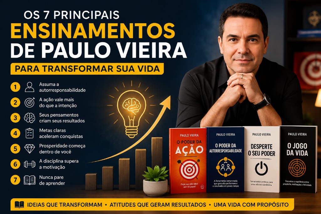 Os 7 Principais Ensinamentos de Paulo Vieira para Transformar Sua Vida