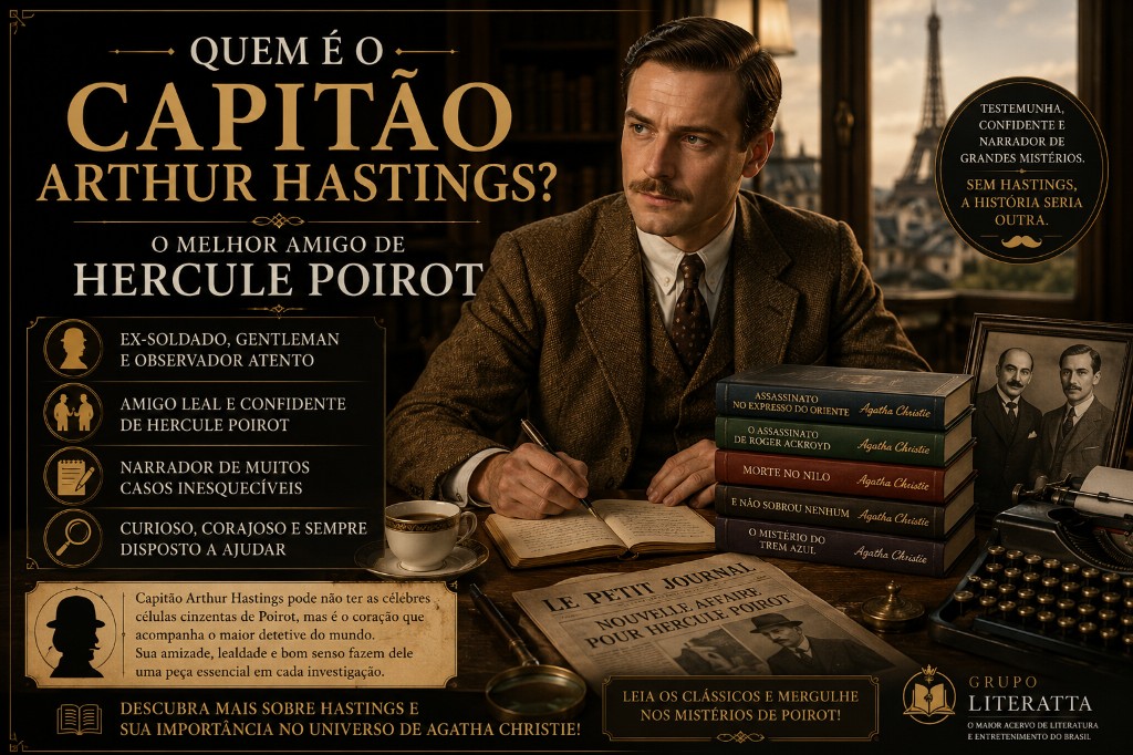 Quem é o Capitão Arthur Hastings? O Melhor Amigo de Hercule Poirot