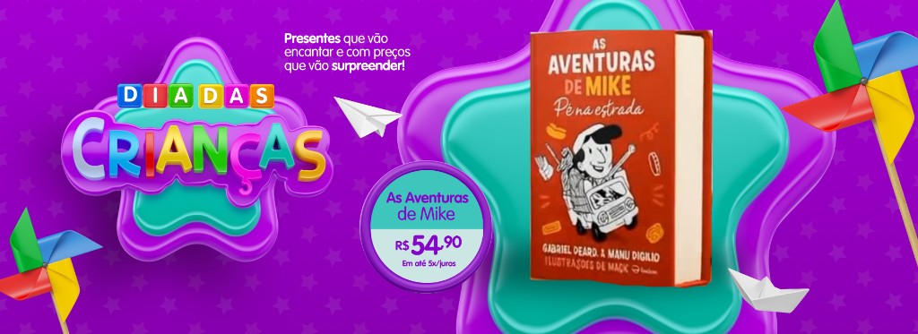🚀 “As Aventuras de Mike” volta ao topo da Lista Nielsen-PublishNews – Garanta já o seu Diário de Mike!