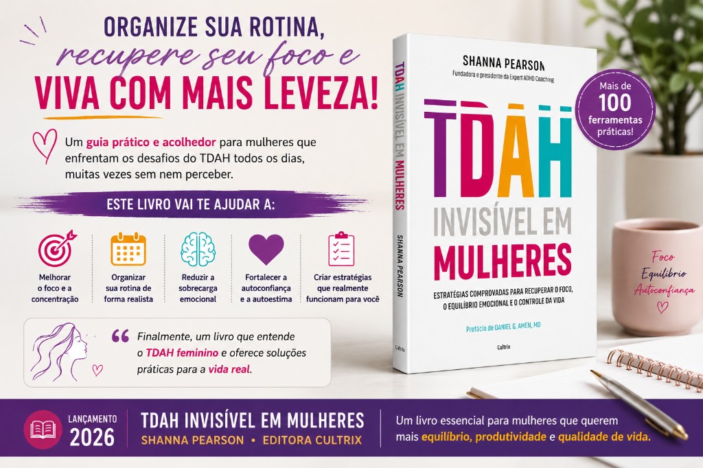 Como criar uma rotina organizada quando sua mente parece estar sempre acelerada?