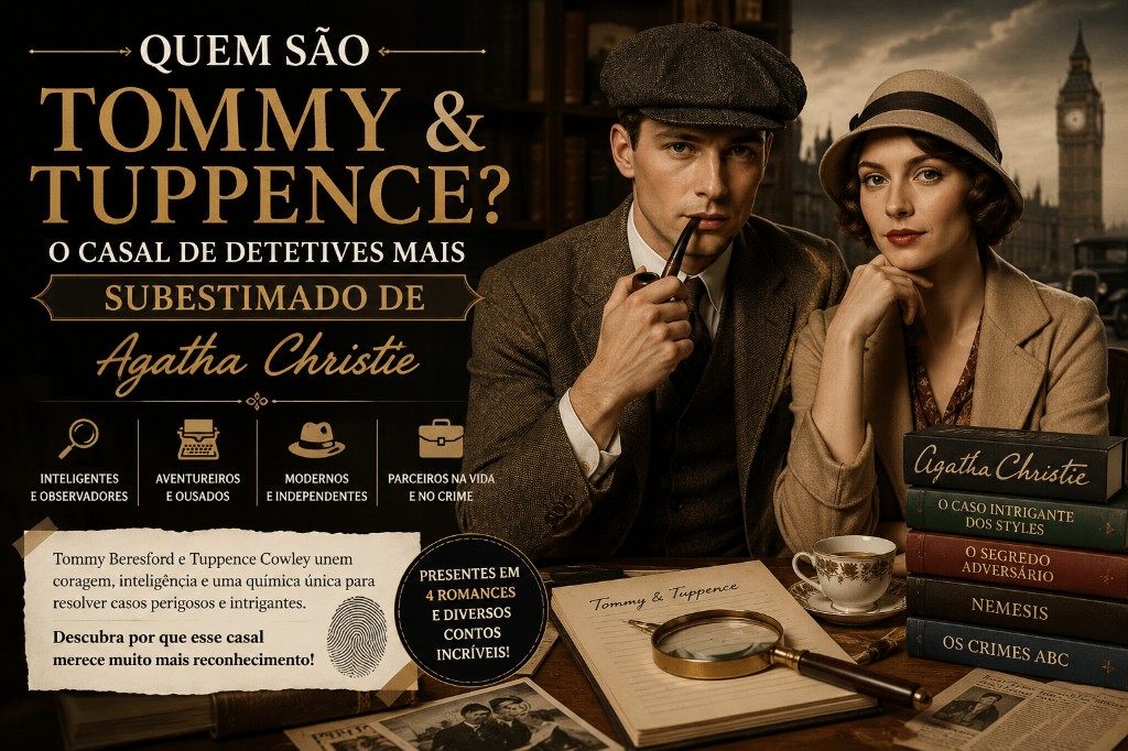 Quem São Tommy & Tuppence? O Casal de Detetives Mais Subestimado de Agatha Christie