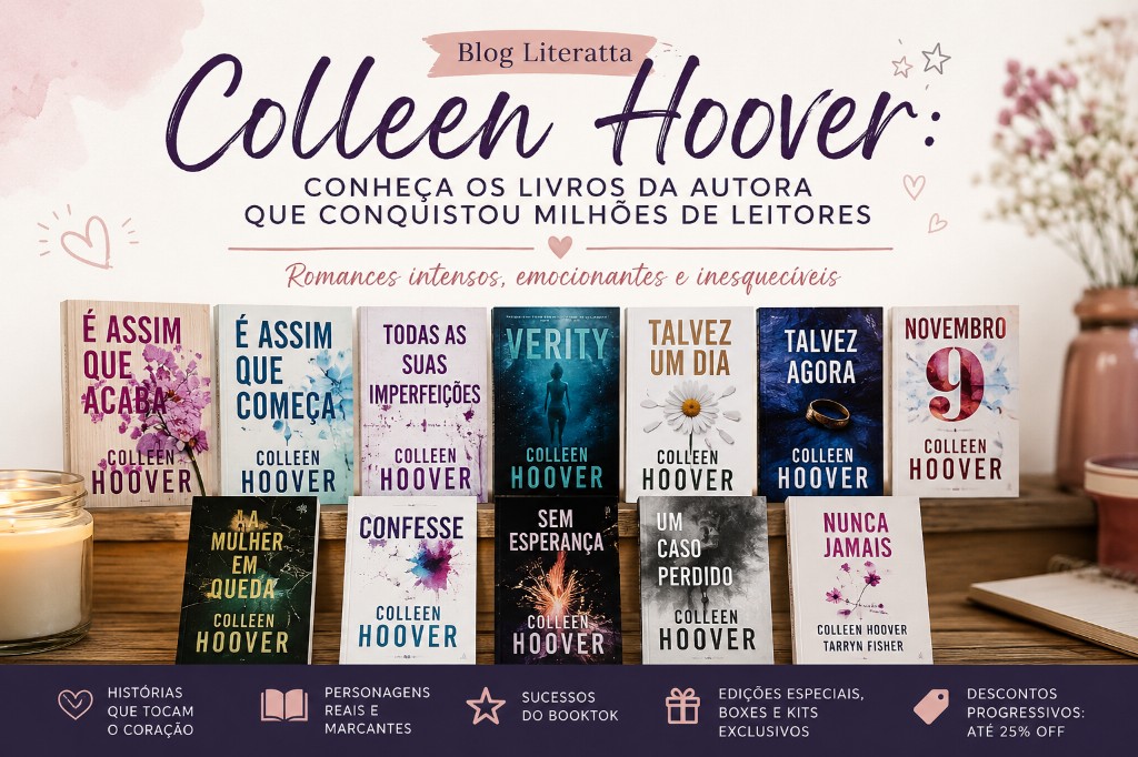 Colleen Hoover: A Autora Que Transformou Romances em Fenômenos Mundiais
