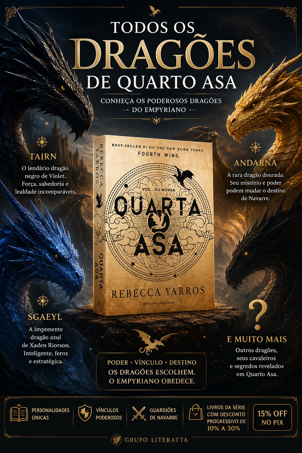 Imagem relacionada a Todos os Dragões de Quarto Asa Explicados: Conheça Tairn, Andarna, Sgaeyl e os Poderosos Dragões de O Empyriano