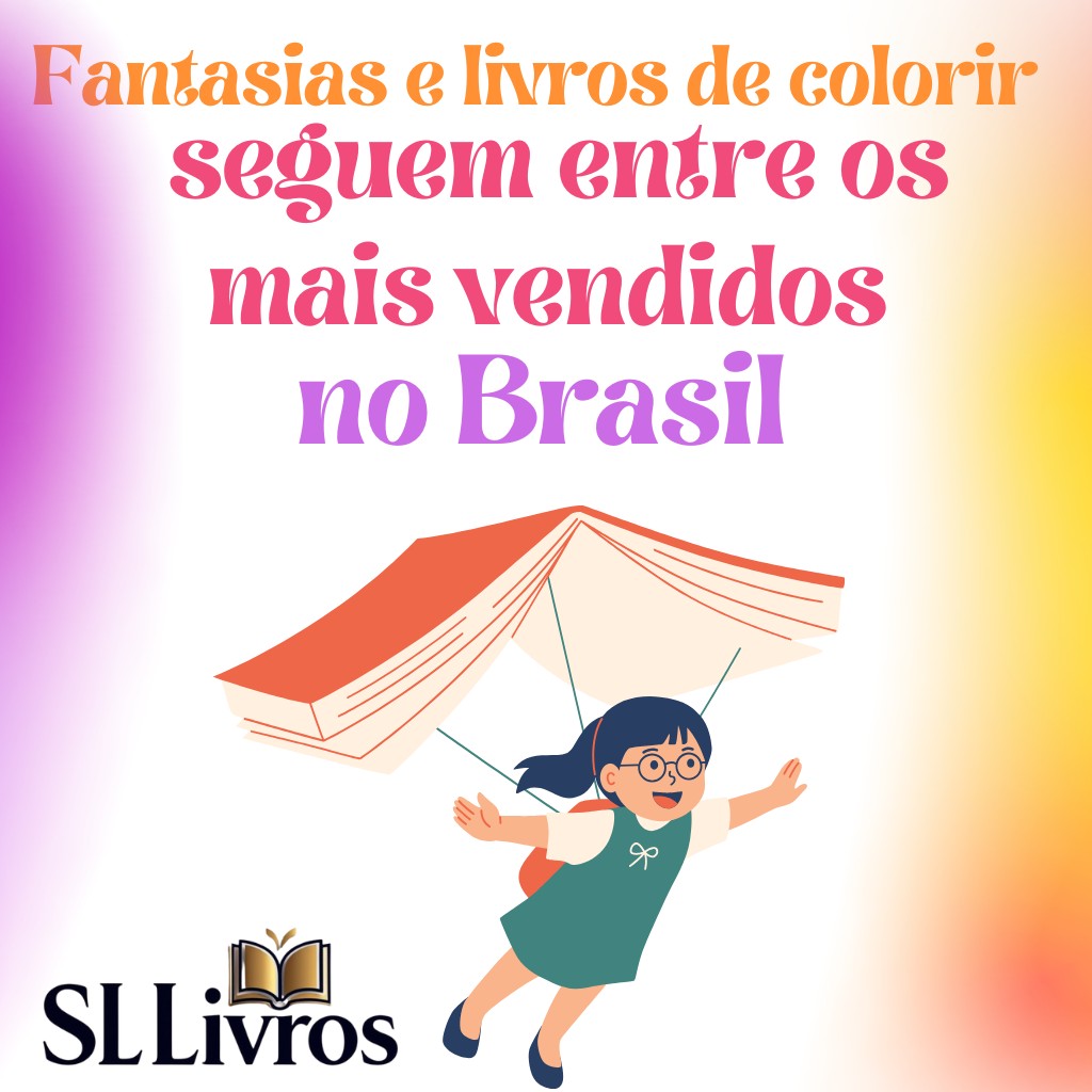 Fantasias e livros de colorir seguem entre os mais vendidos no Brasil