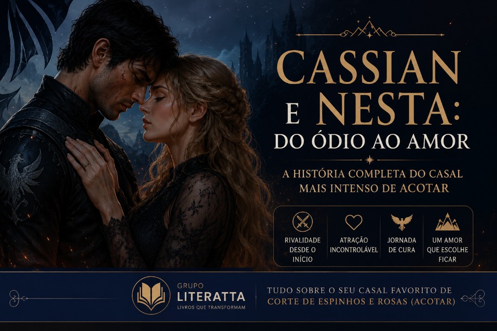 Cassian e Nesta: do ódio ao amor — Como nasceu um dos casais mais intensos de ACOTAR