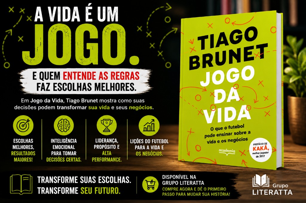 Jogo da Vida, de Tiago Brunet: Vale a Pena Ler? Descubra o que Ensina o Livro