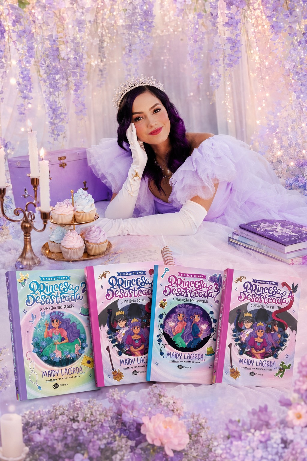 Imagem relacionada a Qual a Ordem dos Livros de O Diário de Uma Princesa Desastrada? Guia dos 4 Volumes