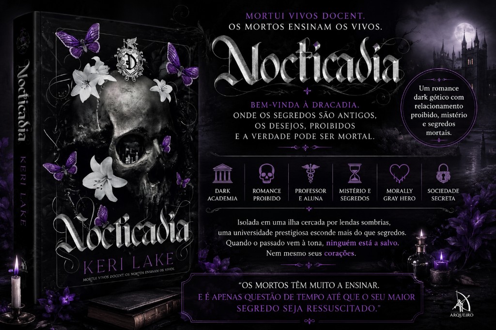Nocticadia: o fenômeno dark academia que está conquistando leitores no mundo inteiro