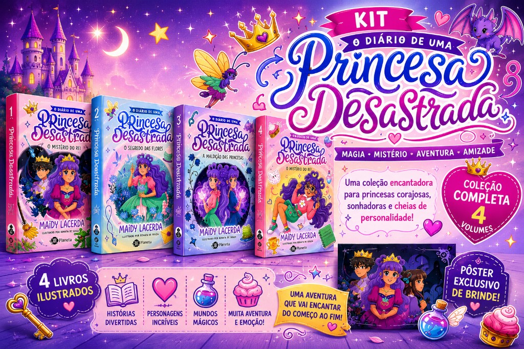 Diário de uma Princesa Desastrada é indicado para qual idade? Guia para pais e educadores