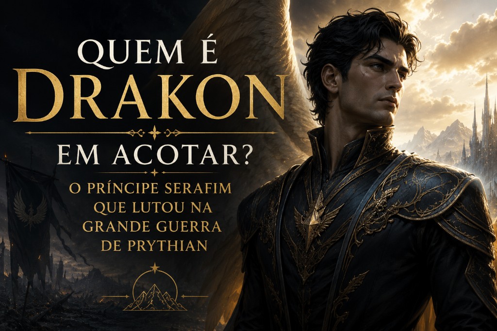 Quem é Drakon em ACOTAR? O Príncipe Serafim que Lutou na Grande Guerra de Prythian