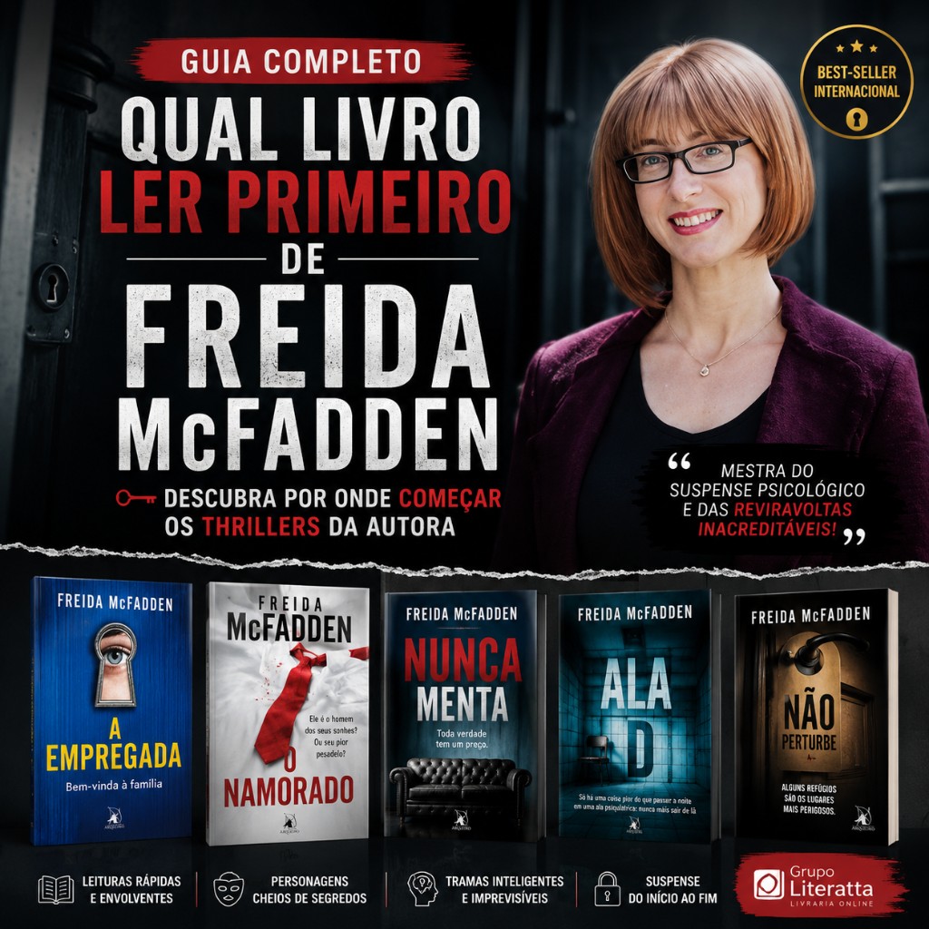 Imagem relacionada a Qual Livro Ler Primeiro de Freida McFadden? Guia Completo para Começar Pela Autora