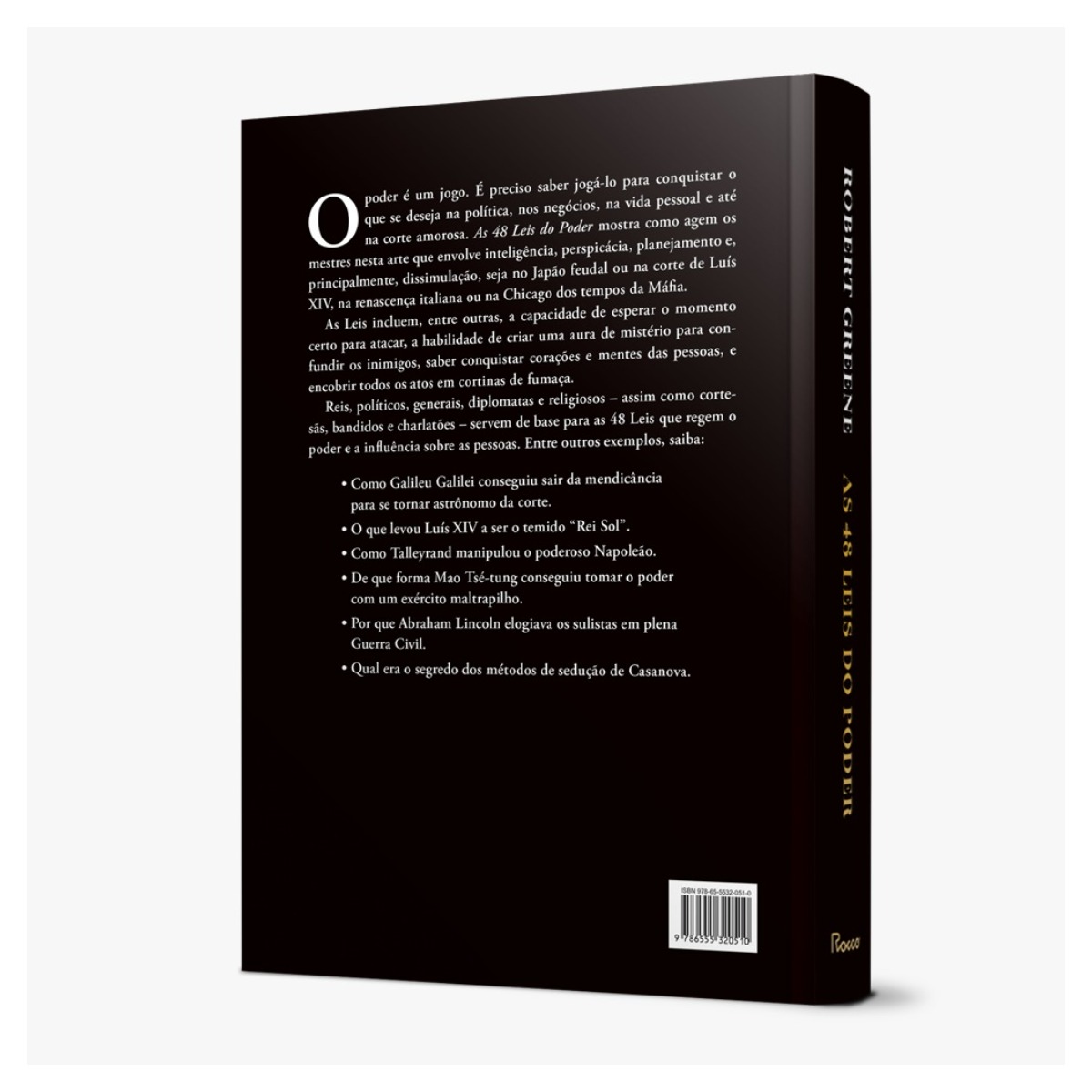 Imagem 2 de 48 LEIS DO PODER, AS - CAPA DURA - ROCCO