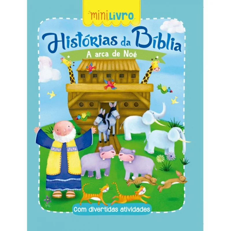 Imagem 8 de Kit 12 Mini Livros Histórias da Bíblia Infantil Ciranda Cultural