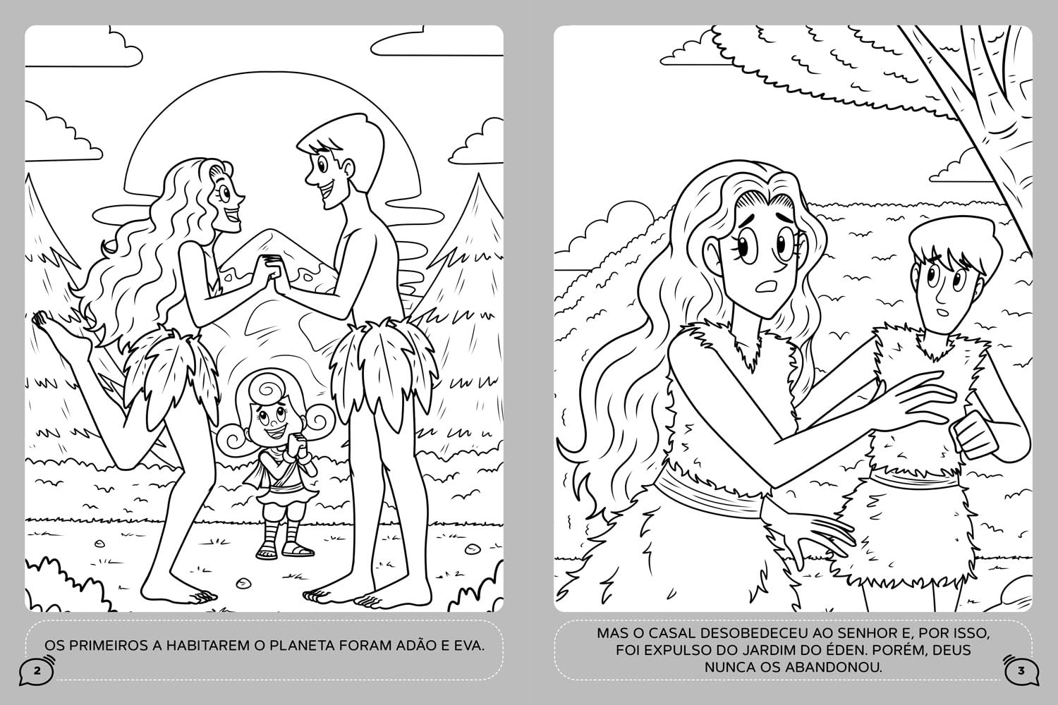 Imagem 4 de Kit Infantil Bíblico 3 Palavrinhas + 8 Livros para Colorir com 12 Lápis