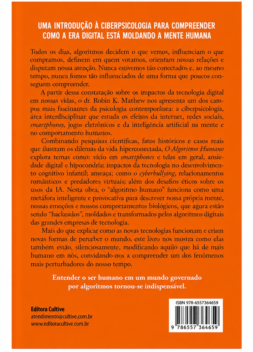 Imagem 2 de ALGORITMO HUMANO - CULTRIX