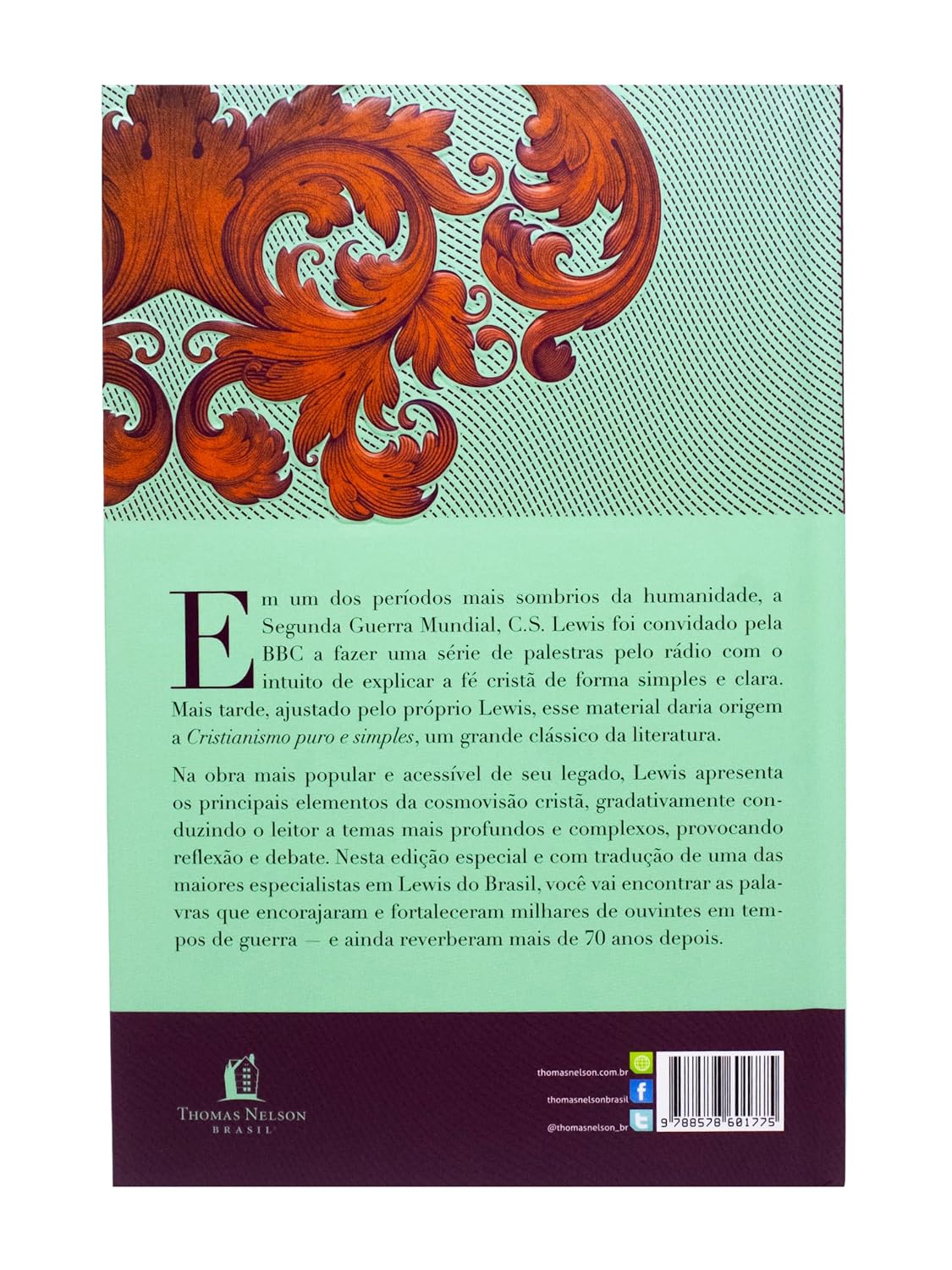 Imagem 2 de CRISTIANISMO PURO E SIMPLES - THOMAS NELSON