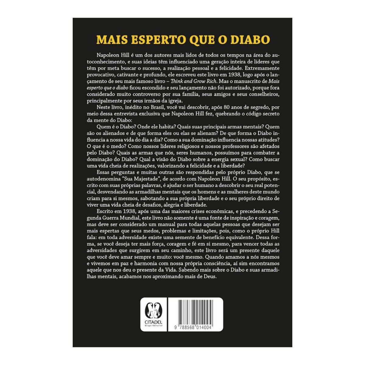 Imagem 2 de MAIS ESPERTO QUE O DIABO - LIVRO DE BOLSO