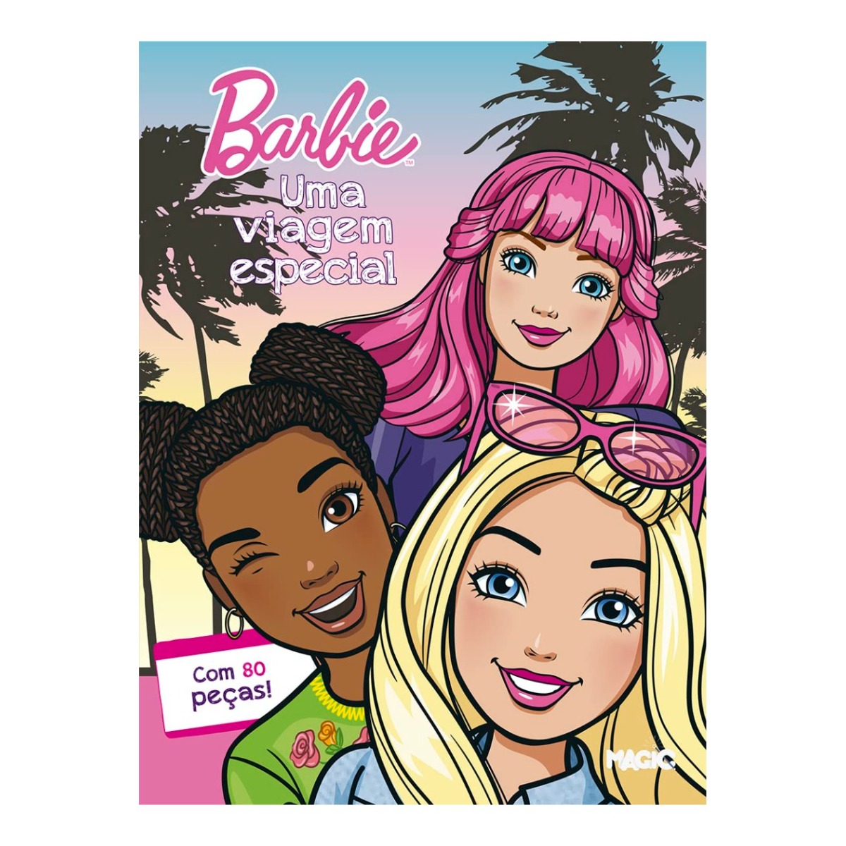 Imagem 3 de Kit Barbie Criativo & Fashion – Colorir, Quebra-Cabeça e Moda | 3 Livros Infantis