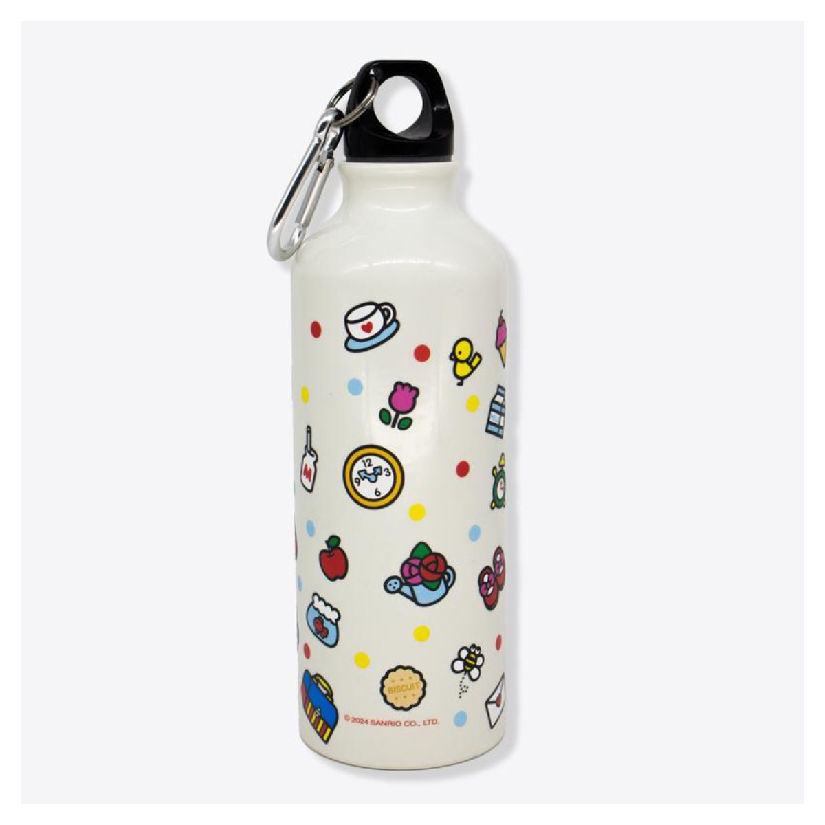 GARRAFA ALUMINIO 500ML C/MOSQUETAO HELLO KITTY 10073073 Z-CRIATIVA