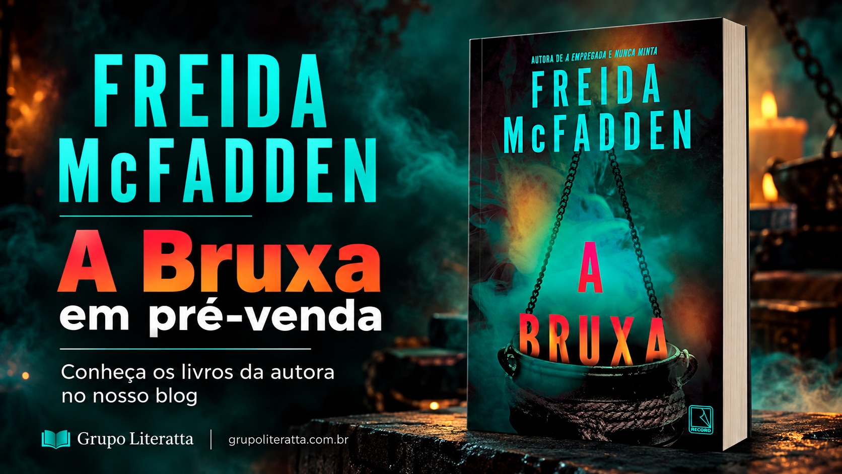 Freida McFadden: A Bruxa chega em pré-venda