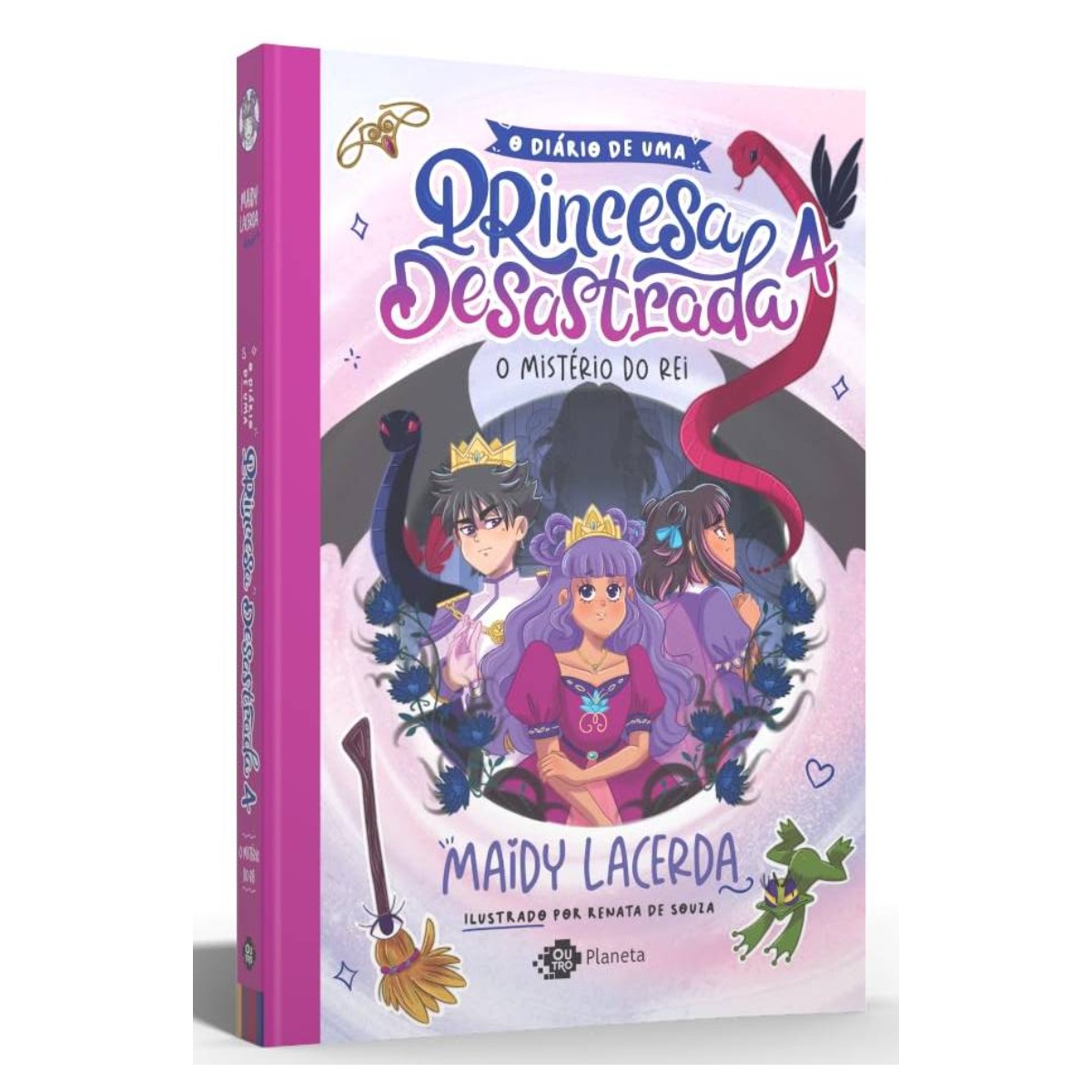 Capa de DIARIO DE UMA PRINCESA DESASTRADA 4, O - OUTRO PLANETA